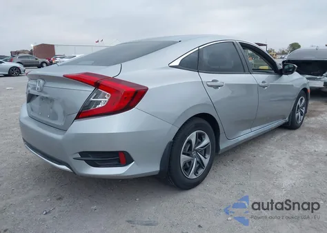 2020 Honda Civic Lx из США, поврежденный, VIN 19XFC2F6XLE017263